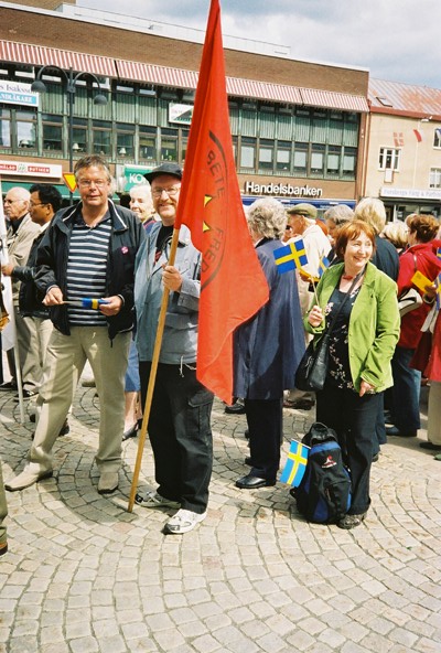 6 juni, torget