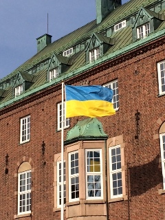 Ukrainas flagga